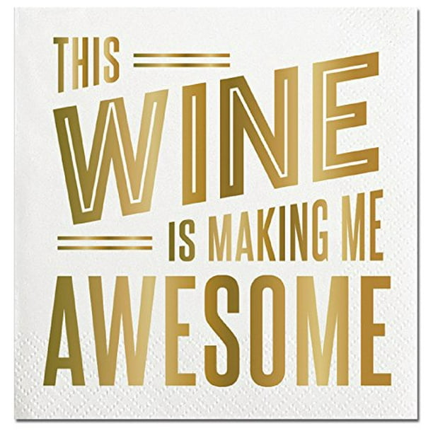Slant 20 Count Wine Flies Beverage Napkin Piece Slant 20 Count Wine Flies Beverage Napkin Piece